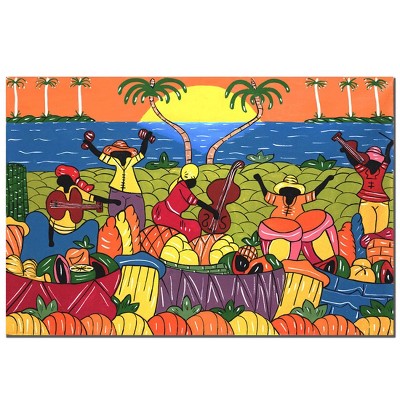 Trademark Fine Art -'Celebrating Life' Canvas Art
