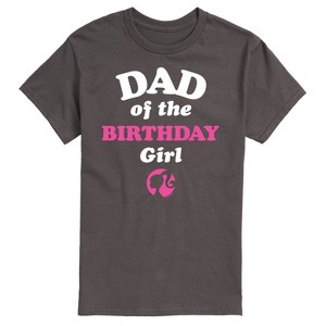 Men's - Barbie - Dad of The Birthday Girl Short Sleeve Graphic T-Shirt - 1 of 4