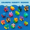 Joyfy Animal Cars Toys for Toddlers, Soft Mini Rubber Bath Toy Car for Boys Girls, Christmas Birthday Gift,Party Favors for Kids Ages 1-3 - 2 of 4