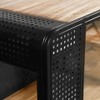 Kumasinova 55" Spacious Cat House with Tempered Glass,Modern Cat Cage for Living Room,Study Room&Hallway,Indoor Cat Furniture with Shelves - 4 of 4
