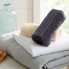 100% Cotton Solid Color Quick Dry Bath Towel Set - 4 of 4