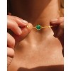 Molenia Healing Jewelry for Women, 925 Sterling Silver Malachite/Tiger Eye Necklace Pendant, Elegant Protective Healing Stone Gifts for Her - 3 of 4