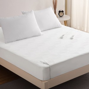 Whizmax Heated Mattress Pad, 5 Heat Settings Electric Mattress Pad with 10-Hour Auto Shut-Off - 1 of 1