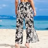 Women's Tropical Drawstring Straight Leg Pants - Cupshe - 4 of 4