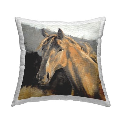 Stupell Industries Southwestern Country Horse Brown Rural Portrait