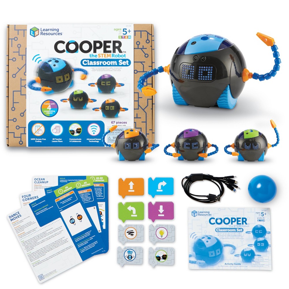 Learning Resources Cooper the STEM Robot Classroom Set