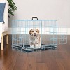 FDW 18-48in Dog Crates for Dogs Folding Mental Wire Crates Dog Kennels Pet Crate with Removable Tray and Handle - 2 of 4