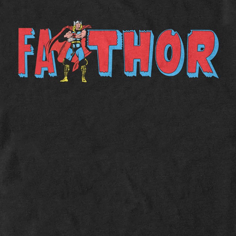 Men's Marvel Father's Day Fa-thor T-Shirt, 2 of 6
