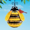 Collections Etc Hanging Outdoor Metal Mesh Bumblebee Design Bird Feeder NO SIZE - image 2 of 2