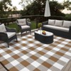 TROPOW Outdoor Rugs Patio Camping Waterproof, Outside RVs Mat, Outdoor Area Carpet for Patios Clearance, Backyard Porch, Balcony, Picnic - 4 of 4