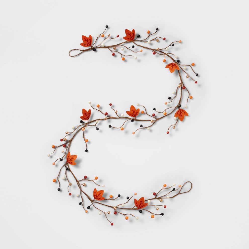 Harvest Berry and Leaf Garland - Hyde & EEK! Boutique™