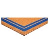Calloway Mills 152971830R Blue Border 18 In. x 30 In. Monogram Doormat (Letter R) - 2 of 4