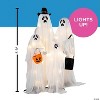 5 Ft. 2 3/4" Light-Up Ghost Family Standing Halloween Decorations – 4 Pc. - 3 of 3