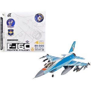 Lockheed F-16C Fighting Falcon Fighter Aircraft "Wild Ducks" (2022) United States Air Force 1/72 Diecast Model by JC Wings - 1 of 4