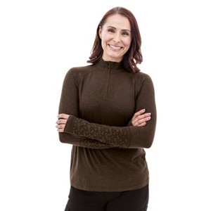 Aventura Clothing Women's McIntyre 1/4 Zip Embroidered Pullover - 1 of 4