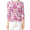 Women's Cozy Rib Floral Everyday Tee - habitat - 2 of 4