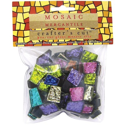 Diamond Tech Crafter's Cut Mosaic Tiles .5lb-Assorted Sparkle
