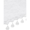 INSPIRE CHIC Lace Rose Floral Tassel Mesh Triangle Head Covering Mantilla Scarves 1Pc - 4 of 4