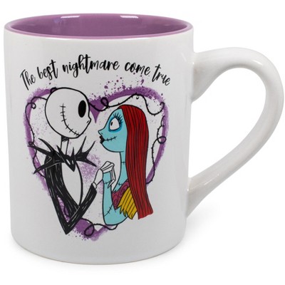 Silver Buffalo The Nightmare Before Christmas "Best Nightmare" Ceramic Mug | Holds 14 Ounces