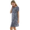 Harlow & Rose Womens Short Sleeve T-Shirt Swing Dress - 2 of 4
