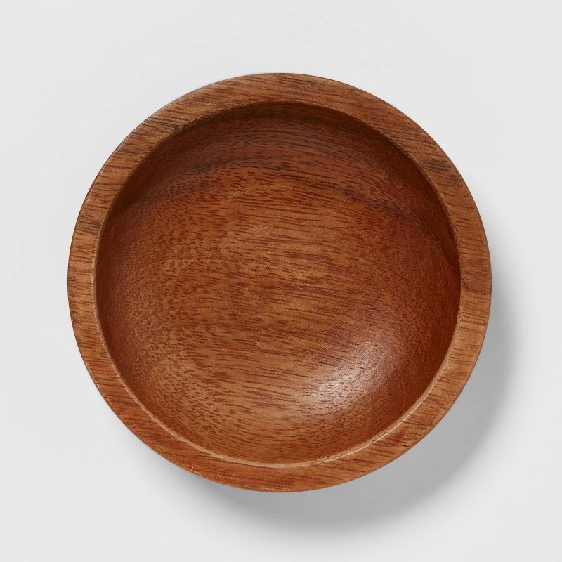 3.3oz Wood Mini Round Serving Bowl - Threshold&#8482;, 4 of 8