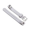 Zodaca TPU Watch Band Compatible with Fitbit Alta and Alta HR, Fitness Tracker Replacement Band for Men and Women, Gray - 3 of 4