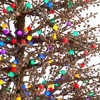 Nearly Natural 6-ft Frosted Berry Twig Artificial Christmas Tree with 350 Multicolored Gum Ball LED Lights and 808 Bendable Branches - 3 of 4