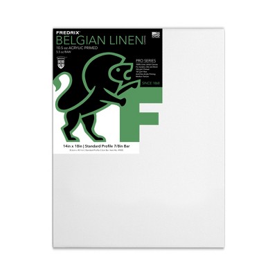 Fredrix Pro Belgian Linen Pre-Stretched Canvas