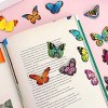 Wrapables Magnetic Butterfly Bookmarks, Page Marker, Foldable Butterfly Page Clips (Set of 30) - 3 of 4