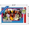 Trends International Marvel Trading Cards - Wolverine Framed Wall Poster Prints - 3 of 4