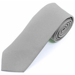 Men's Solid Color 2 Inch Wide And 57 Inch Long Slim Neckties - 1 of 4