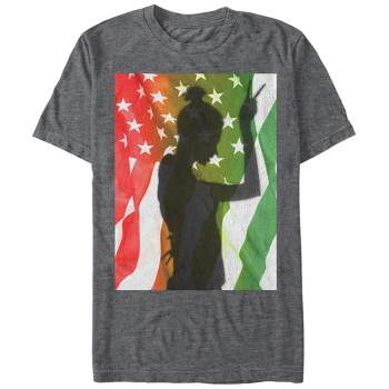 Men's Lost Gods Rasta Peace American Flag T-Shirt
