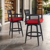 Lyngins Anti-scratch Bar Stools Set of 2,Counter Stools with Tapered Legs,Aluminum Counter Height Stools For Kitchen - 2 of 4