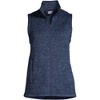 Lands' End Women's Sweater Fleece Vest - 3 of 4
