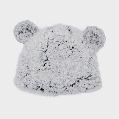 Image of Baby Girls' Beanies - Cat & Jack™ Gray 12-24M