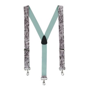 CTM Men's Elastic Craftsman Novelty Suspenders with Swivel Hook Clips - 1 of 4