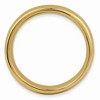 Black Bow Jewelry 14k Yellow Gold Plated Sterling Silver Polished Flat 3.5mm Stack Band - 2 of 4