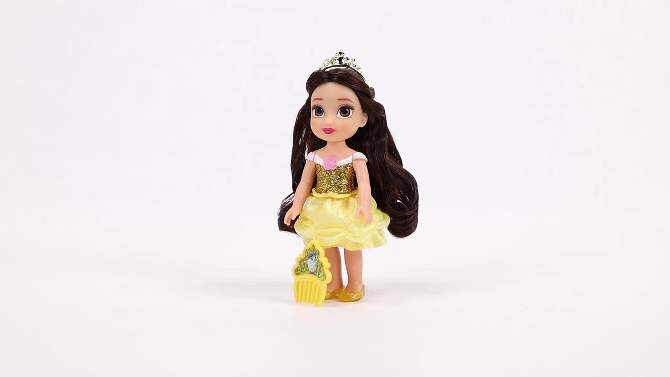 Disney Princess Petite Belle Doll, 2 of 12, play video
