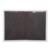 Unique Bargains Map Plain Weave Passport Holder 1 Pc - 2 of 4