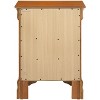 NicBex Elegant Nightstand with 3 Drawers Bedside Table with Metal Handles End Table for Bedroom, Living Room - 4 of 4