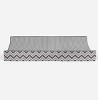 Bacati - MixNMatch Gray Pin Dots Changing Pad Cover - 4 of 4