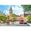 1000 Piece Jigsaw Puzzle, Busy Morning in London, United Kingdom, Great Britain, England puzzle, Big Ben, Adult Puzzle, Castorland C-104963-2 - 2 of 4