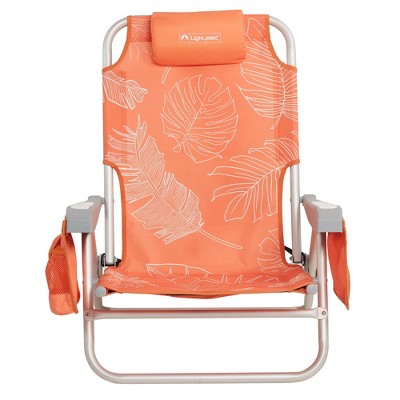 Lightspeed Outdoors ECO Ultimate Backpack Beach Chair, Portable Seating