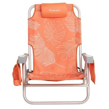 Lightspeed Outdoors ECO Ultimate Backpack Beach Chair, Portable Seating