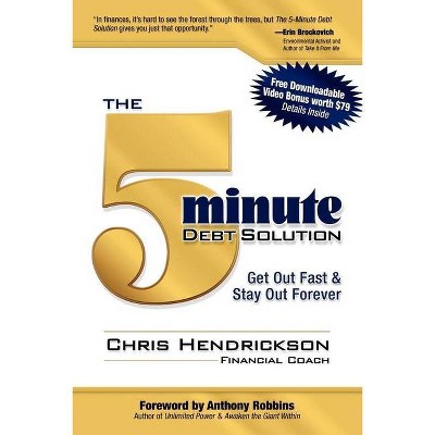 The 5-Minute Debt Solution - by  Chris Hendrickson (Paperback)