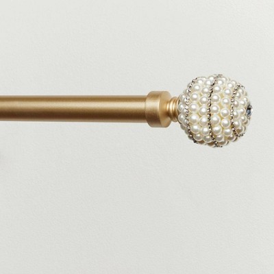 36 72 Adjustable Diana Curtain Rod And Finial Set Gold Exclusive   GUEST 5de4373d 843f 4e71 9220 A87241410925