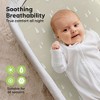 KeaBabies Organic Bassinet Sheet for Baby Girls, Boys, 2-Pack Soothe Bassinet Fitted Sheets, Bedside Bassinet Mattress Sheet - 4 of 4