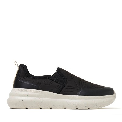 Dearfoams Men's Tahoe Closed Back Slip-On Sneaker - Black Size 10 — фото 2