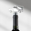 Unique Bargains Christmas Pine Cone Bottle Stopper Aluminum Alloy TPR Silver Tone Black 1 Pc - 2 of 3