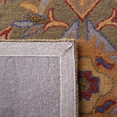 Lush Greenery Hand-Tufted Wool 4' x 6' Rectangular Area Rug